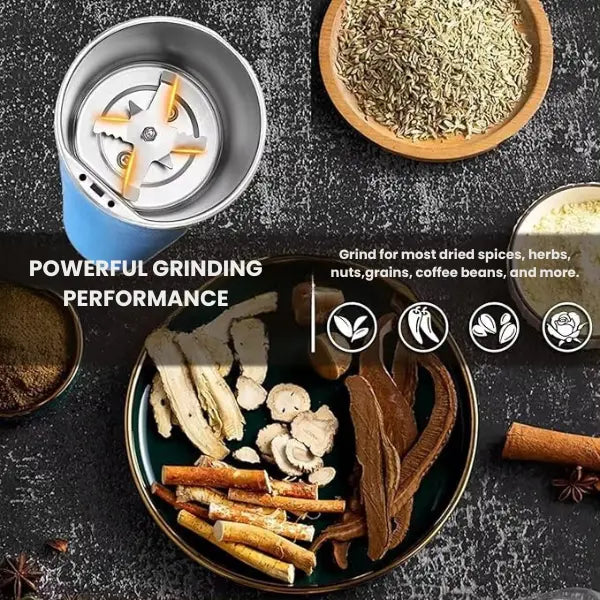 GrindPro - Electric Coffee & Spice Grinder