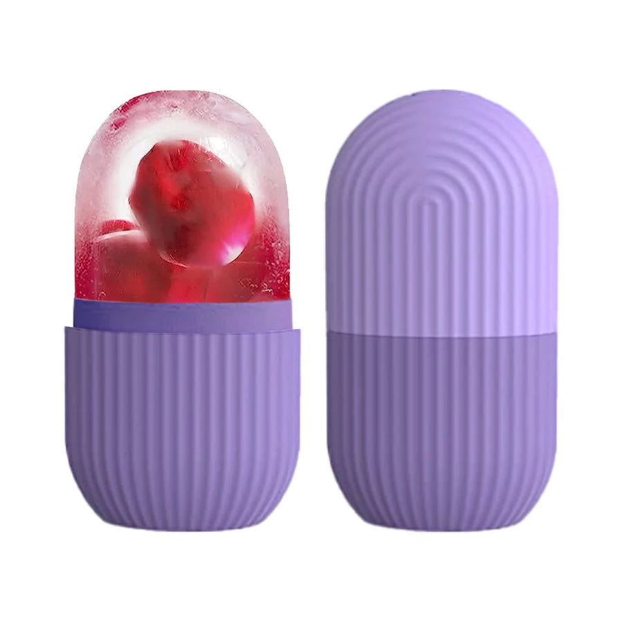 Ice Face Roller & Jade Roller – Glow & Depuff Skin Tool