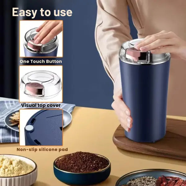 GrindPro - Electric Coffee & Spice Grinder
