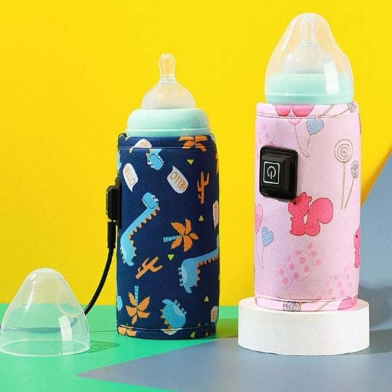 Portable Baby Feeding Bottle Warmer – USB Powered Travel Warmer
