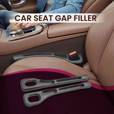Car Seat Gap Filler (Pack of 2) – Side Pocket Organizer & Drop Stopper
