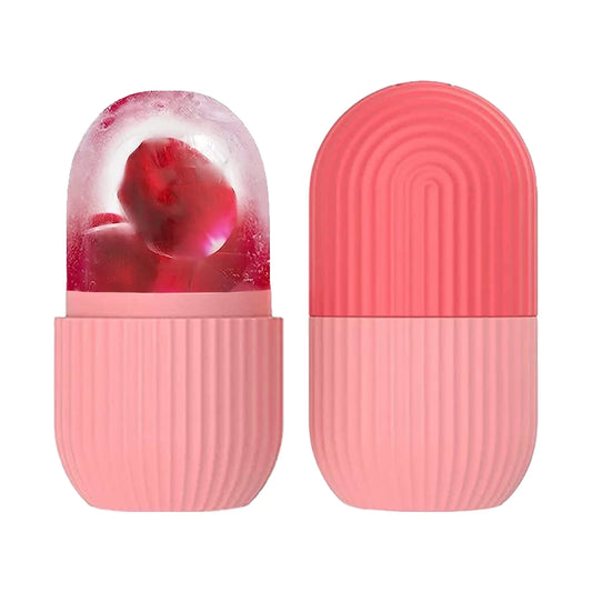 Ice Face Roller & Jade Roller – Glow & Depuff Skin Tool