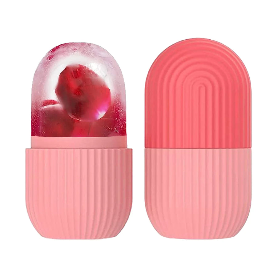 Ice Face Roller & Jade Roller – Glow & Depuff Skin Tool