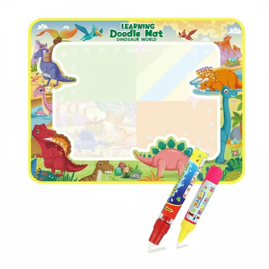 Kids Water Drawing Doodle Mat – Reusable Magic Painting Mat