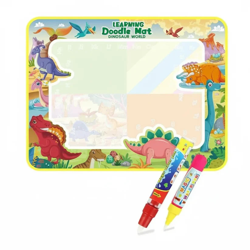 Kids Water Drawing Doodle Mat – Reusable Magic Painting Mat