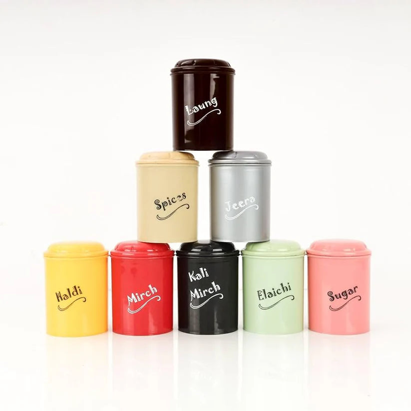 Storage Jars & Kitchen Organizer Set (8-Piece, 300ml)