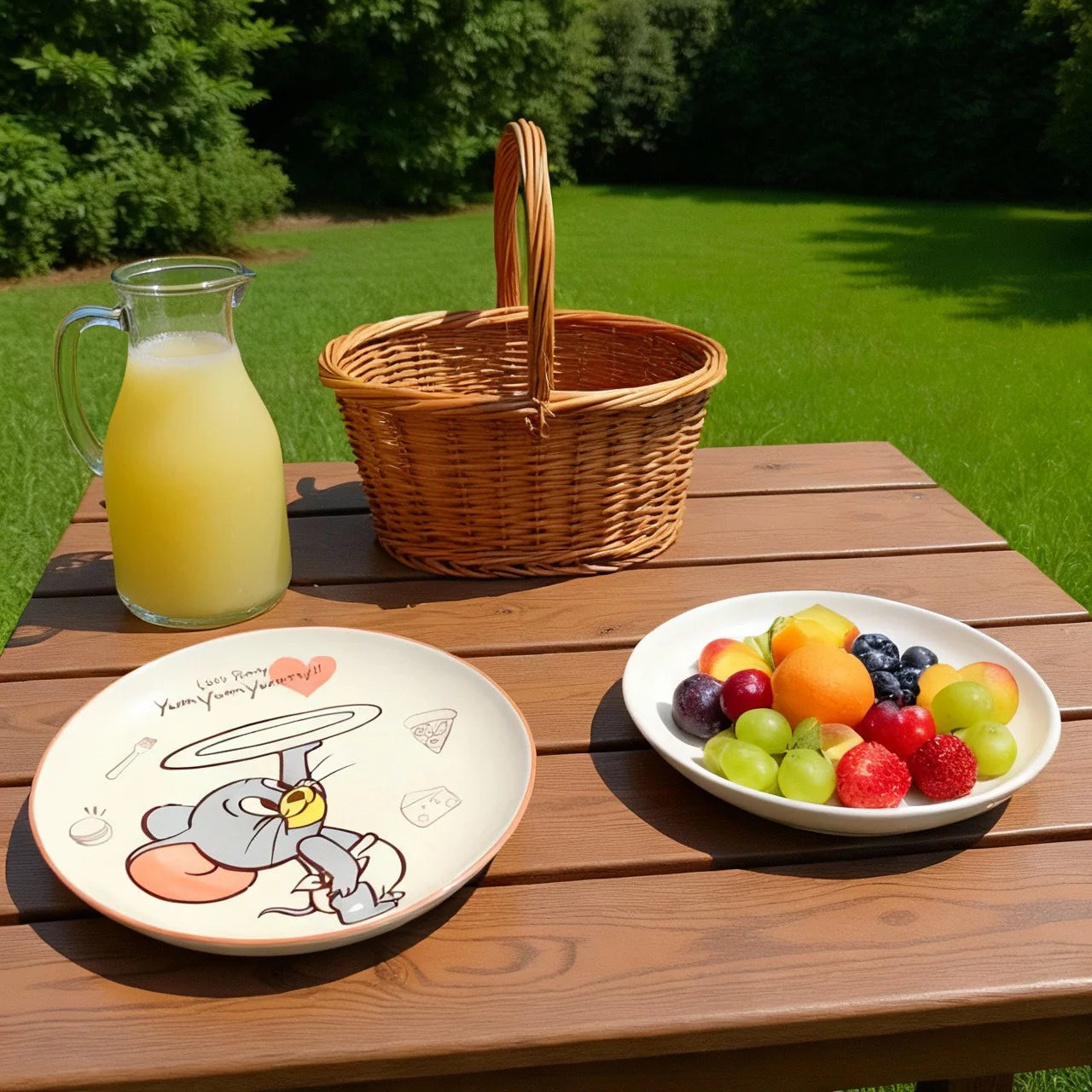Tom & Jerry Plates