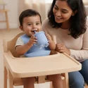 Anti-Spill Suction Bowl + Spoon Set – Baby Feeding Essentials