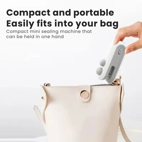 FreshLock – Portable Mini Sealer | No Preheating Needed | Airtight Seal