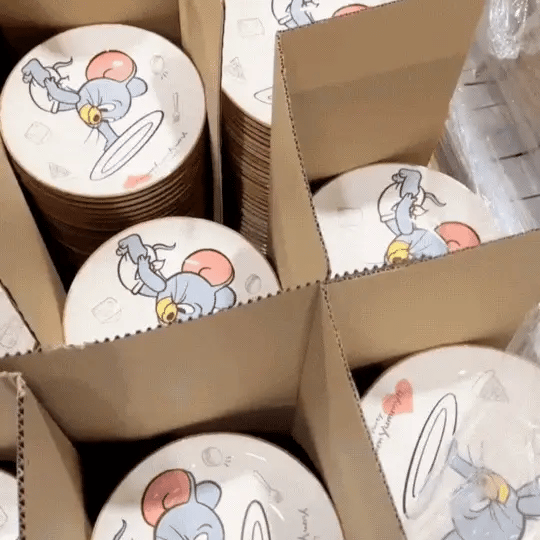 Tom & Jerry Plates