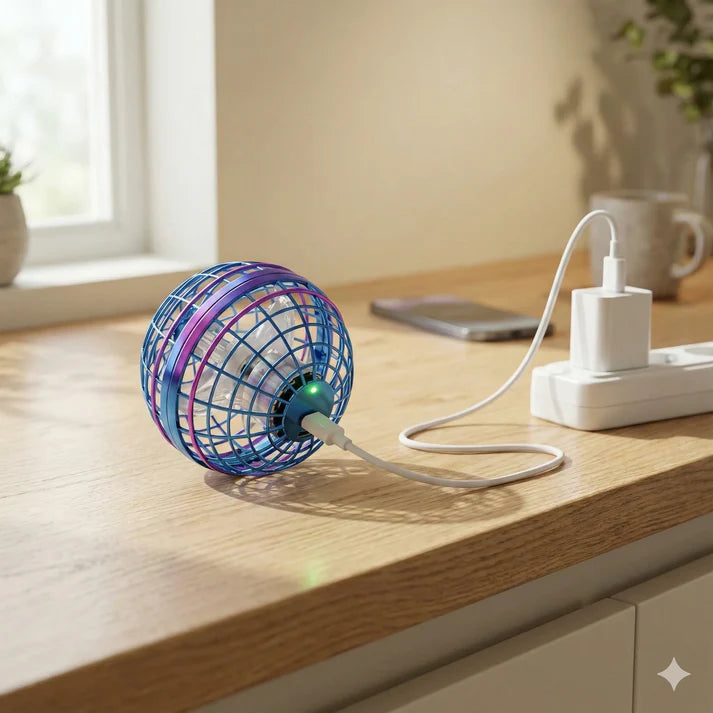 MagicFloater™ – 360° Flying Ball with Gesture Control & LED Show