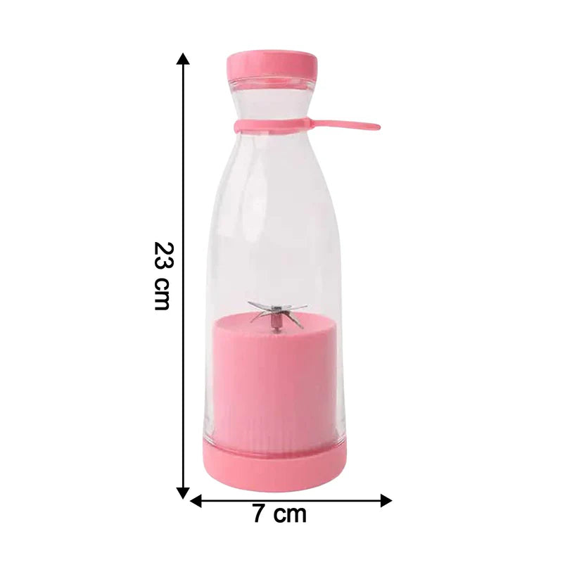 Portable 420ml Juicer Blender with 6 Stainless Steel Blades