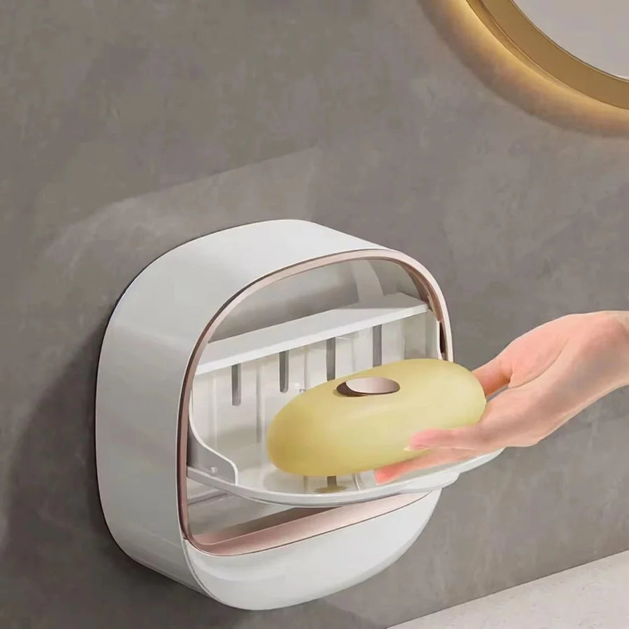 Dry Soap Holder with Drain Tray - Buy 1 Get 1 Free