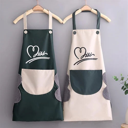 Waterproof Apron with Towel & Pocket - Buy 1 Get 1 Free