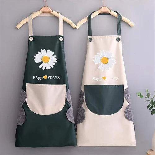 Waterproof Apron with Towel & Pocket - Buy 1 Get 1 Free