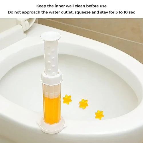 Flower Stamp Toilet Gel Cleaner