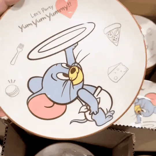 Tom & Jerry Plates