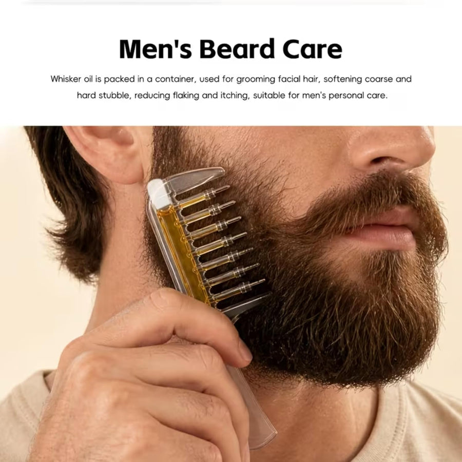 Trending Crystal Comb - Hair Serum Applicator & Scalp Massager
