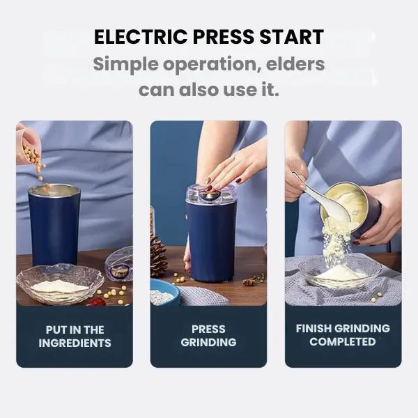 GrindPro - Electric Coffee & Spice Grinder