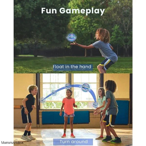 MagicFloater™ – 360° Flying Ball with Gesture Control & LED Show