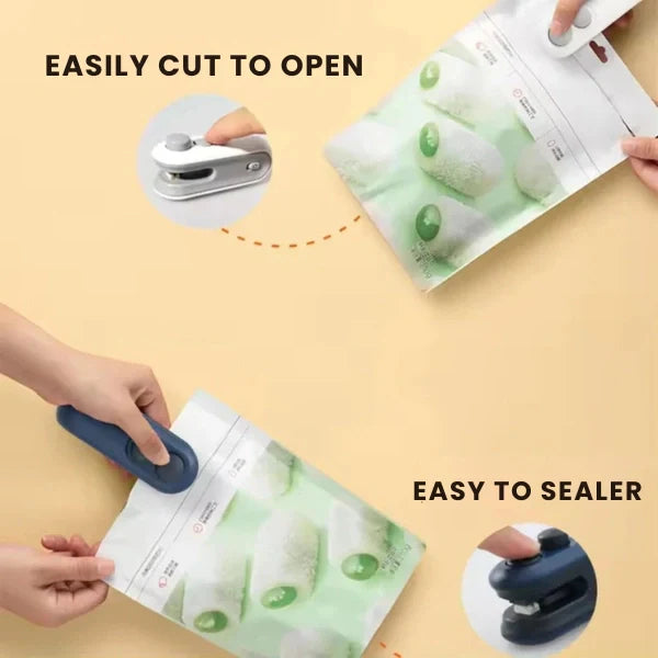 FreshLock – Portable Mini Sealer | No Preheating Needed | Airtight Seal