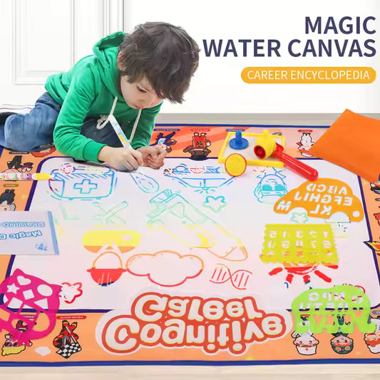 Kids Water Drawing Doodle Mat – Mess-Free Reusable Magic Paint Mat