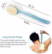 Body Bath Brush with Loofah - Buy 1 Get 2 Free
