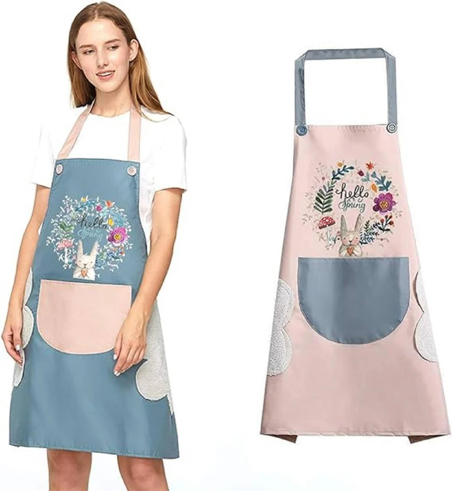 Waterproof Apron with Towel & Pocket - Buy 1 Get 1 Free