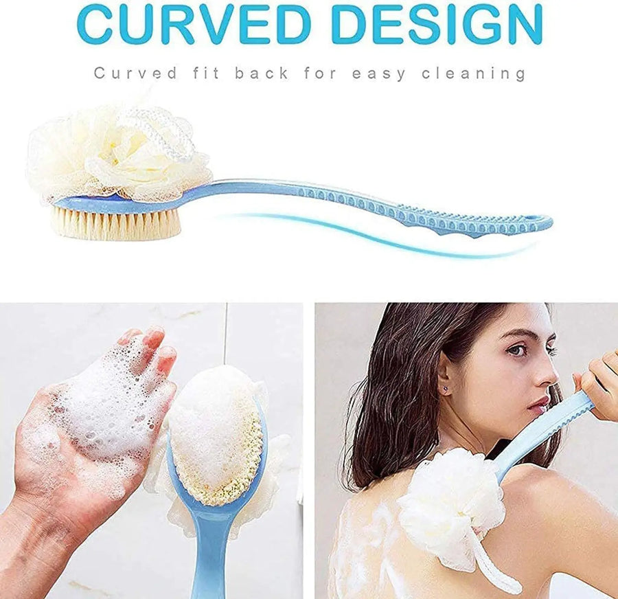 Body Bath Brush with Loofah - Buy 1 Get 2 Free