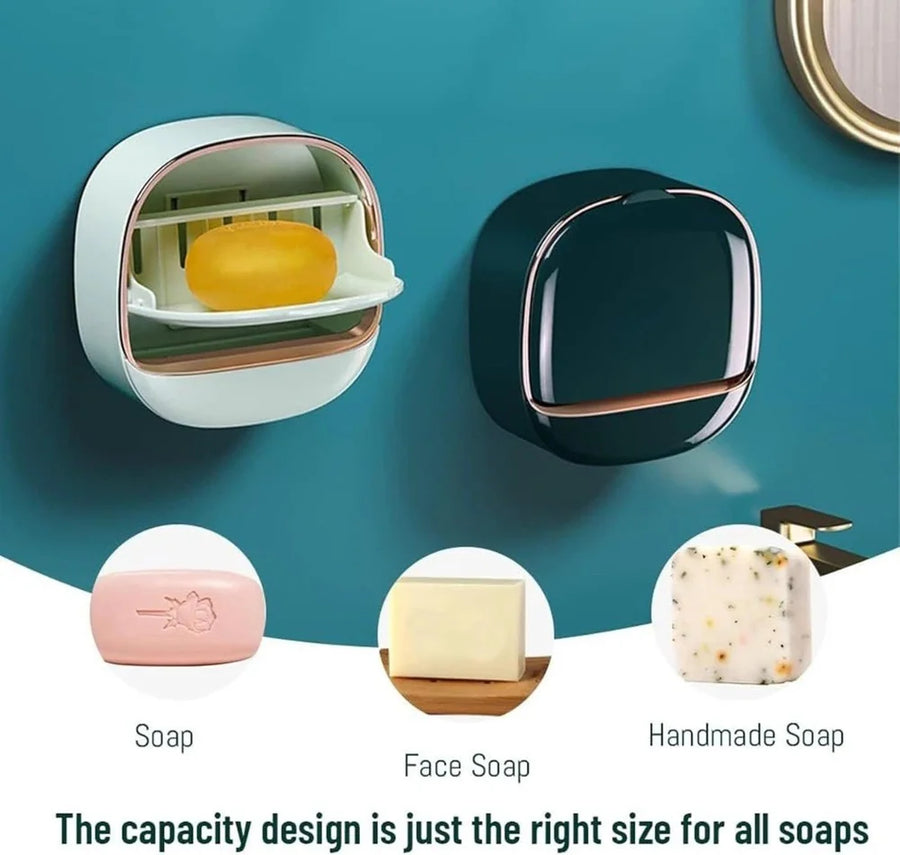 Dry Soap Holder with Drain Tray - Buy 1 Get 1 Free