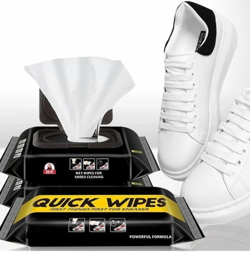 Instant Shoe Cleaning Wipes (Pack of 80)