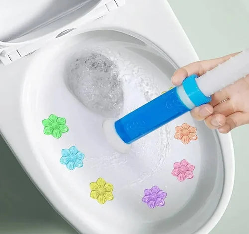 Flower Stamp Toilet Gel Cleaner