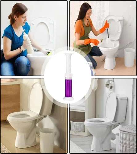 Flower Stamp Toilet Gel Cleaner